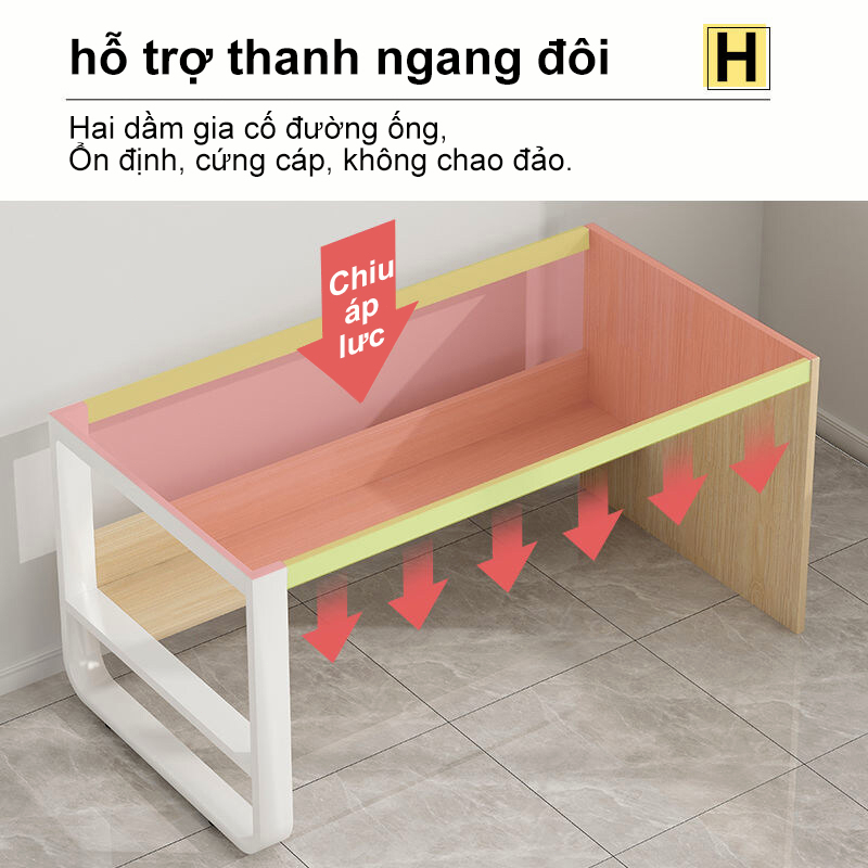 HUHU bàn học có tủ chống xước chân thép sơn tĩnh điện chống gỉ giá rẻ cho bé tiểu học​ | BigBuy360 - bigbuy360.vn