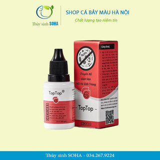 TOPTOP | Chuyên tẩy giun sán, xử lý nội ký sinh trùng cho cá cảnh