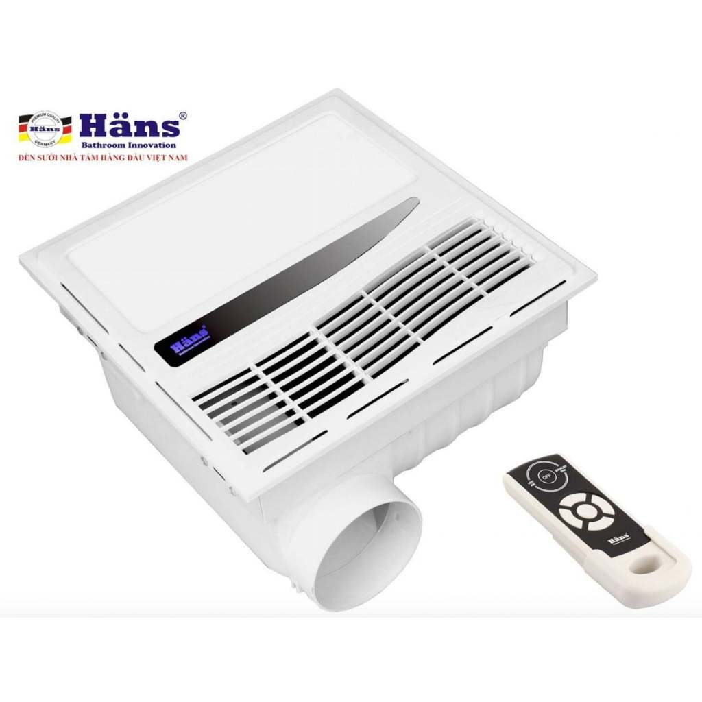 Quạt sưởi âm trần có điều khiển Hans HA-R