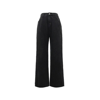 Quần Jean ống loe FUAS™ Basic Flared Denim Black