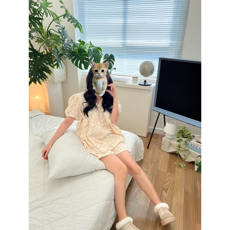 𝐚𝐬𝐡𝐞𝐱𝐢𝐧𝐜𝐡𝐚𝐨:  pyjama, bộ mặc nhà thiết kế babydoll x yukata