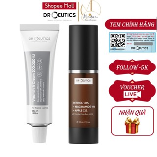 Kem Dưỡng Retinol DrCeutics chống lão hóa, giảm nếp nhăn, làm đều màu da 30ml