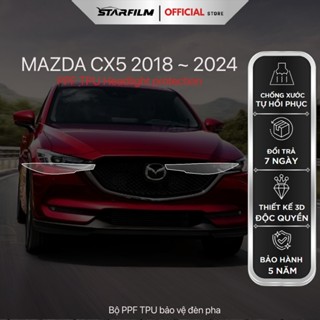 MAZDA CX5 2018 ~ 2024 PPF TPU bảo vệ đèn pha STARFILM