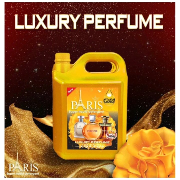 Nước giặt Paris hương nước hoa can 5 lít