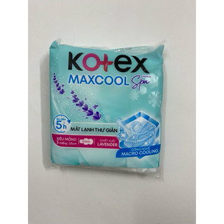 Gói 5 miếng băng vệ sinh Kotex maxcool spa