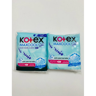 Gói 5 miếng băng vệ sinh Kotex maxcool spa
