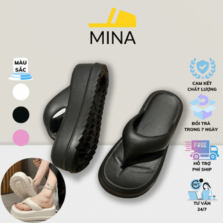 DÉP KẸP ĐI BIỂN NỮ ĐẾ CAO 7CM, TÔNG KIỂU NỮ TĂNG CHIỀU CAO_RUBISHOES