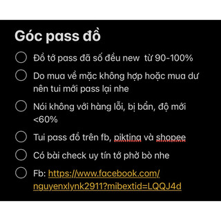 (Pass) đồ makeup (đọc kỹ mô tả)