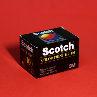 Film chụp ảnh outdate Scotch Color Print HR 100