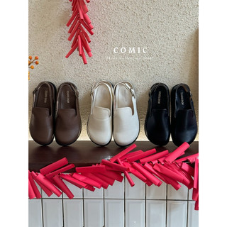 Giày slingback da mềm 109-23 COMIC