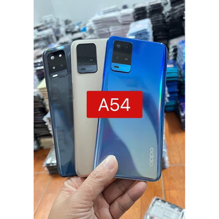 Full bộ vỏ oppo a54 kèm xương, khay sim kính cam
