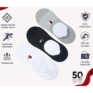 Tất bàn nam BIZMEN 100% cotton, Thấm hút mồ hôi tốt, êm ái, kháng khuẩn, khử mùi - CO08
