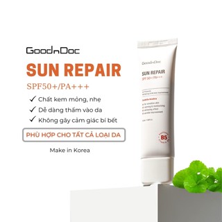  Kem Chống Nắng GoodnDoc Sun Repair SPF50+ PA+++ 50mlu 