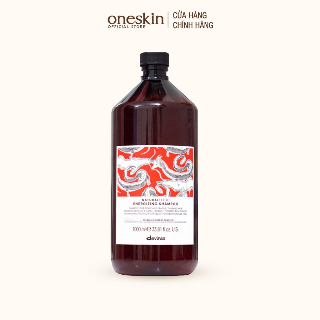 Dầu gội chống rụng tóc Davines Naturaltech Energizing Shampoo 1000ML