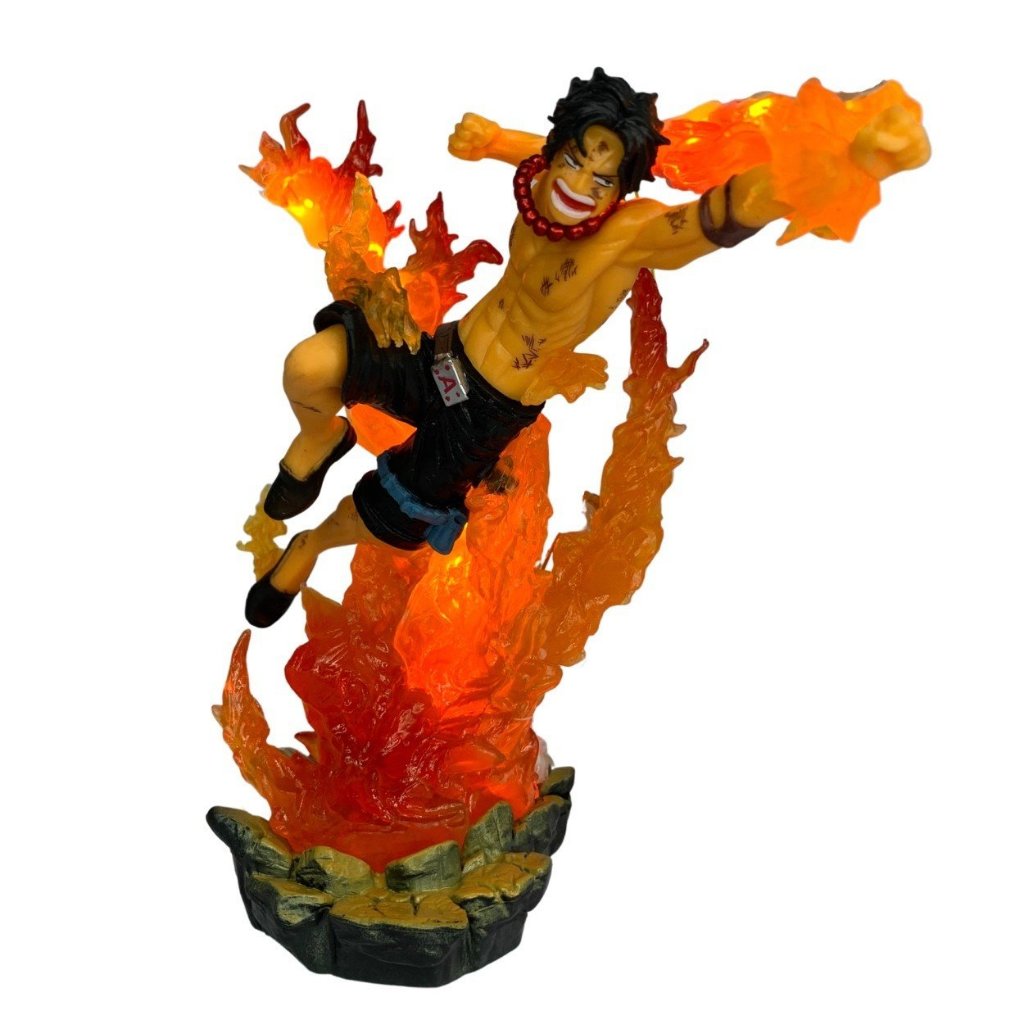 Mô hình OnePiece ACE bản siêu cấp fzero có led USB - One Piece