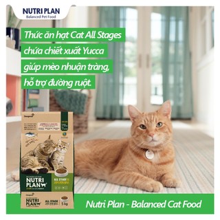 Nutri Plan/NutriPlan 5kg Hạt Cho Mèo Mọi Lứa Tuổi - Petshop Chubby Mew