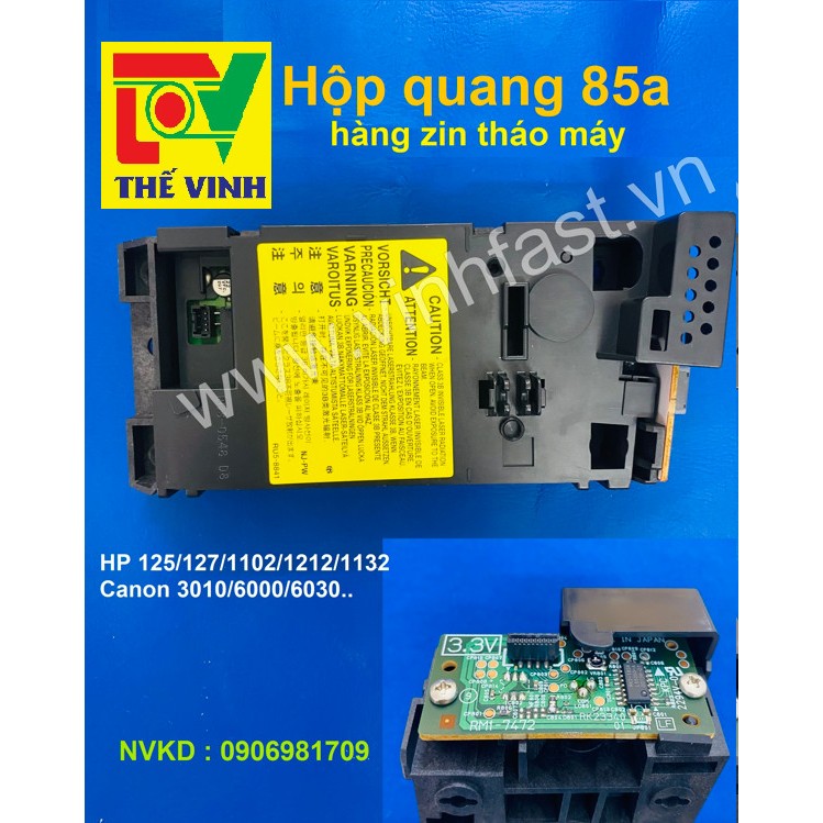 Hộp quang 85A, HP 125/127/1102/1212/1132, Canon 3010/3018/6000/6030...