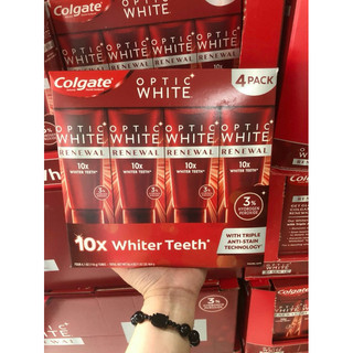 Kem đánh răng Colgate Optic White set 4 cây