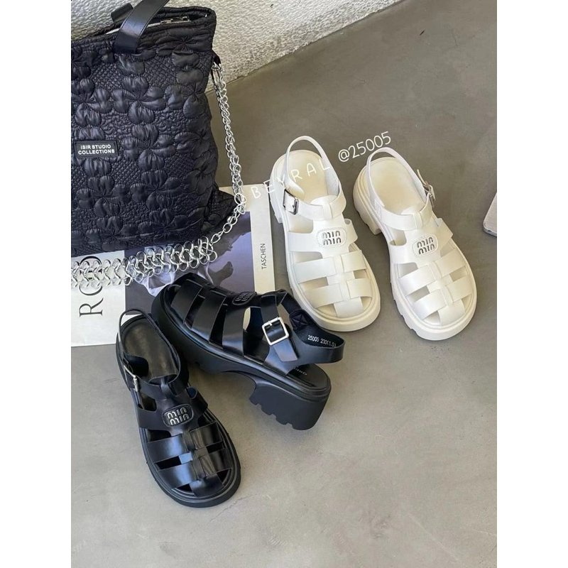 Sandals rọ da mềm 5cm - Bunny Shoes (M611)