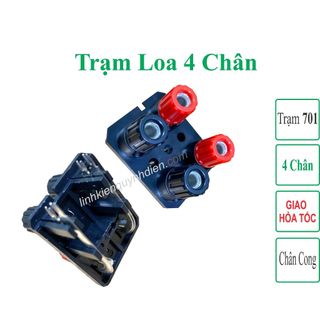 Trạm loa amply 701 Chân Cong 1 cái - linh kiện điện tử QUỲNH DIỄN