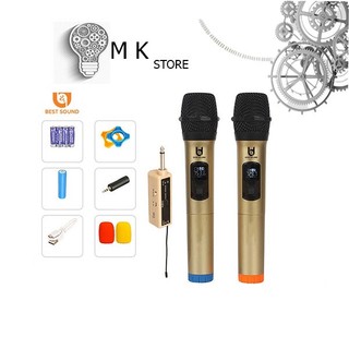 2 mic bluetooth karaoke mk
