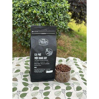 Cà phê pha máy thượng hạng kết hợp 3 loại cà phê đậm đặc, thơm ngon, nguyên chất 100%[2 túi 500g=1 ký]cà phê Nhất Khu
