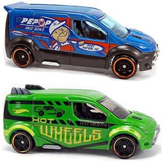 Xe mô hình Hot Wheels HW Ford Transit Connect