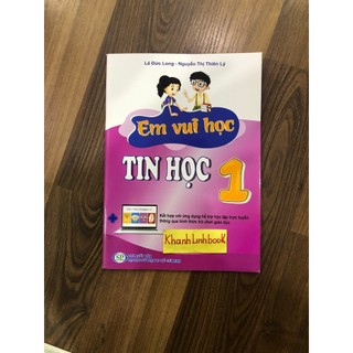 Sách - Em vui học tin học 1 (KP)