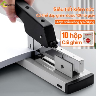 Máy bấm kim lớn SALAY đóng sách vở cỡ dày, máy dập ghim size lớn, bàn dập ghim đóng sách vở loại lớn