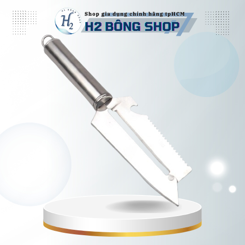 Dao bào 2 lưỡi inox, Dao bào đa năng 3 trong 1 inox