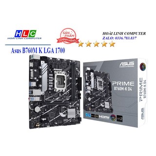 Mainboard asus prime b760m-k ddr4 chính hãng