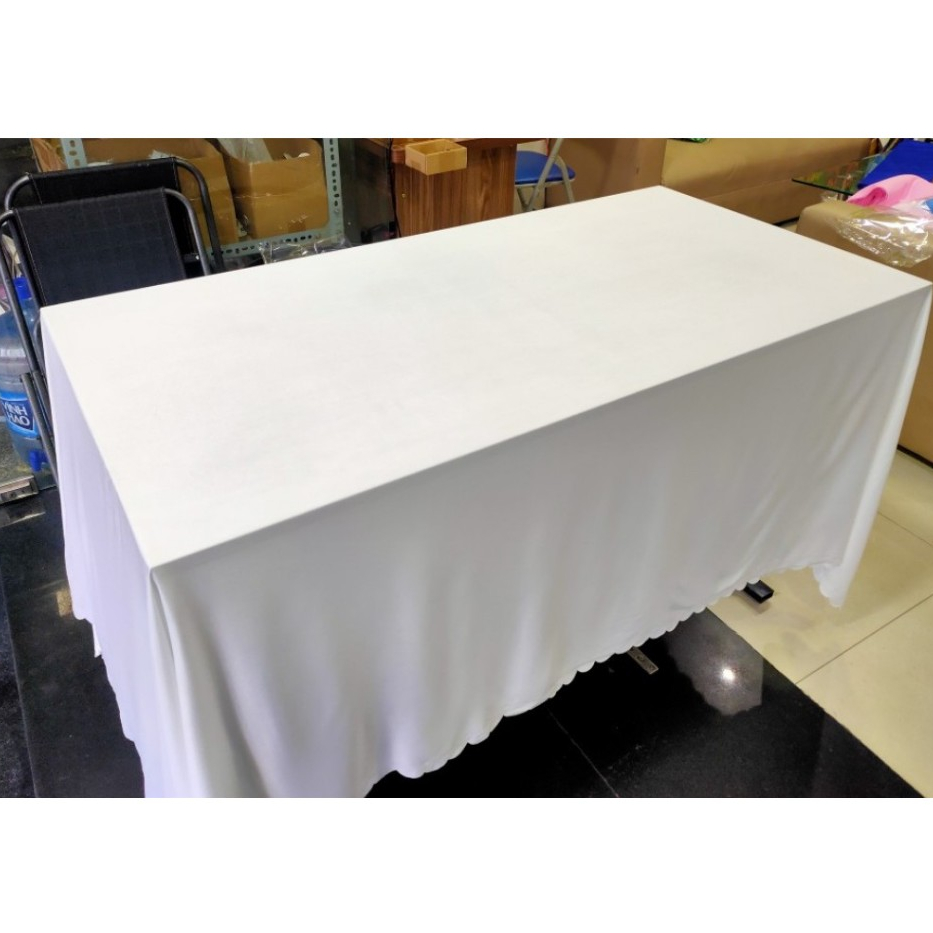 Khăn Trải Bàn Vải Thun Lót Dày Dùng Cho Bàn Họp, Bàn Giáo Viên, Bàn Tiệc Hội Nghị, Khăn Bàn Tiệc