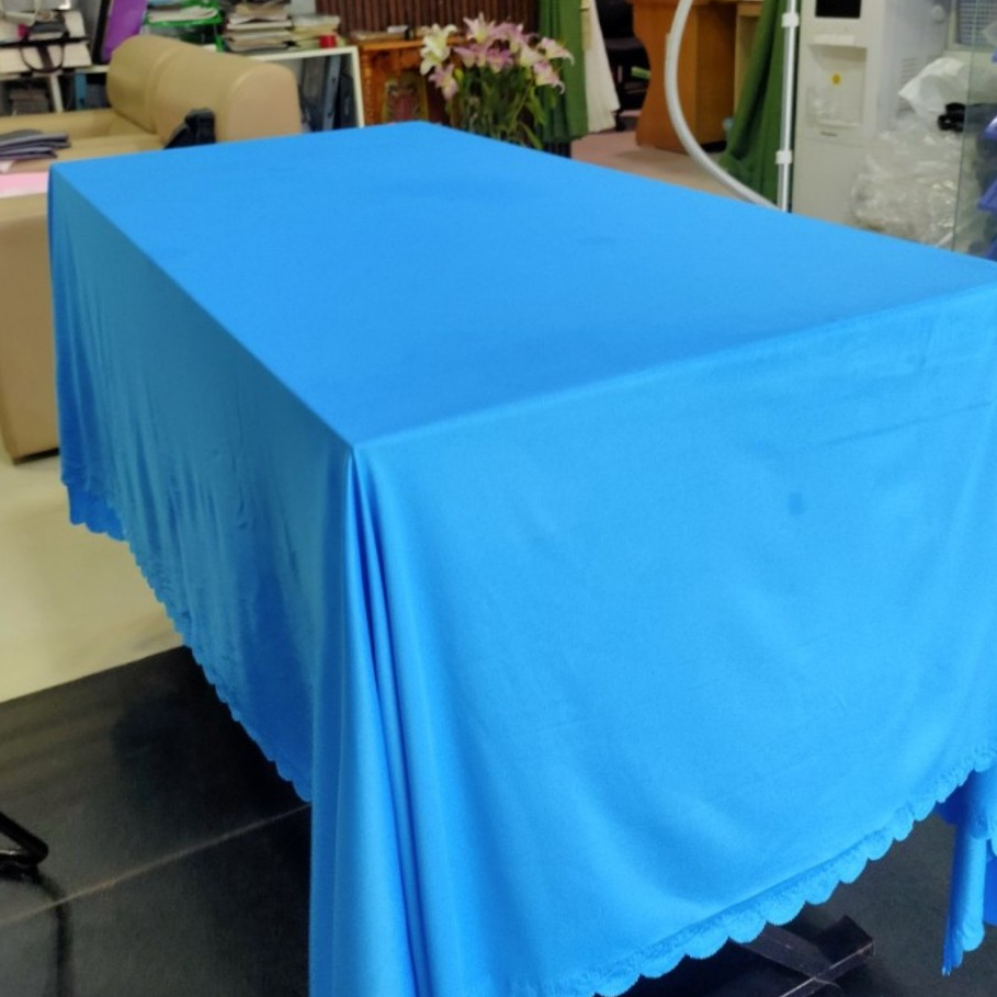 Khăn Trải Bàn Vải Thun Lót Dày Dùng Cho Bàn Họp, Bàn Giáo Viên, Bàn Tiệc Hội Nghị, Khăn Bàn Tiệc