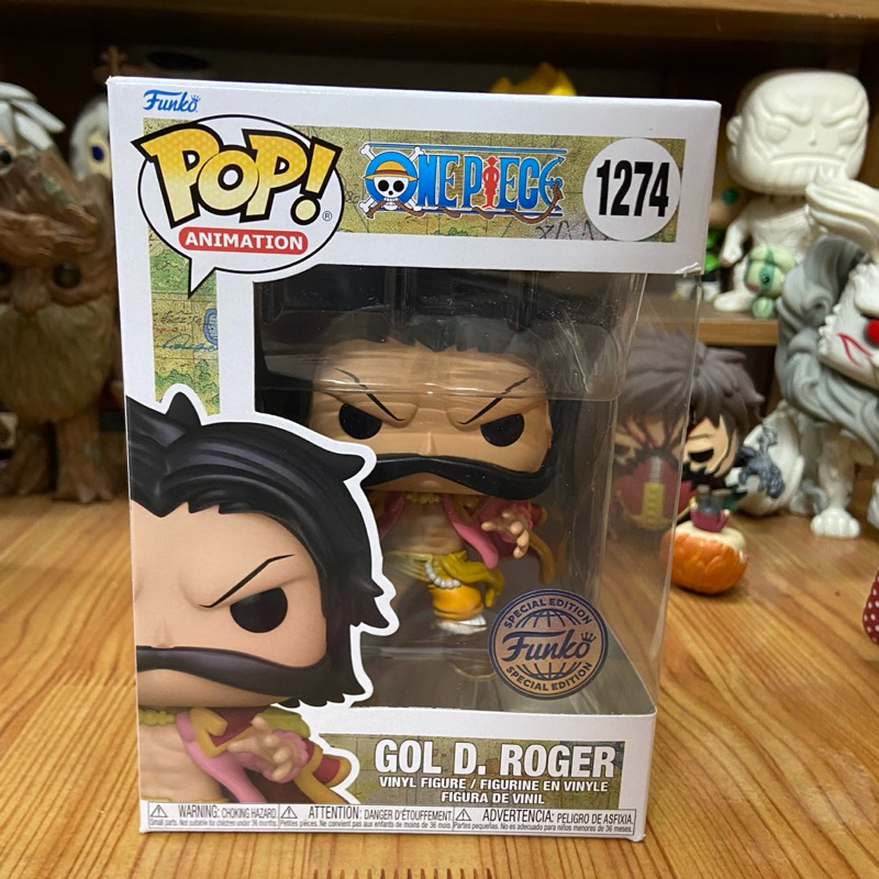 Mô hình Funko Anime - One Piece / Gol D Roger  (fullbox real)