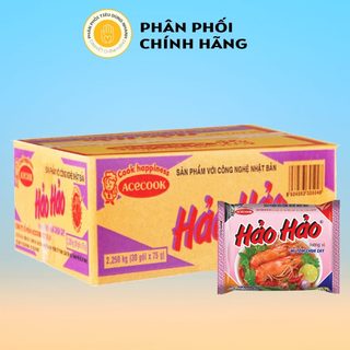 Thùng 30 gói mì ăn liền hảo hảo 75g