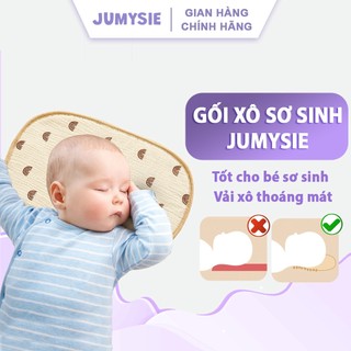 Gối xô sơ sinh JUMYSIE siêu thấm hút 10 lớp siêu mềm mại và thoáng khí cho bé giúp bé ngủ ngon