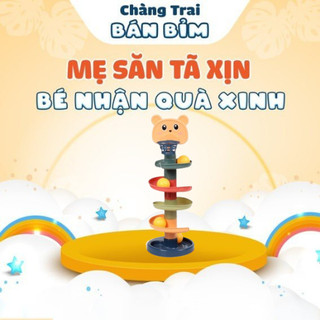 Tháp bóng, tháp thả bóng lăn - Qùa tặng Chàng Trai Bán Bỉm