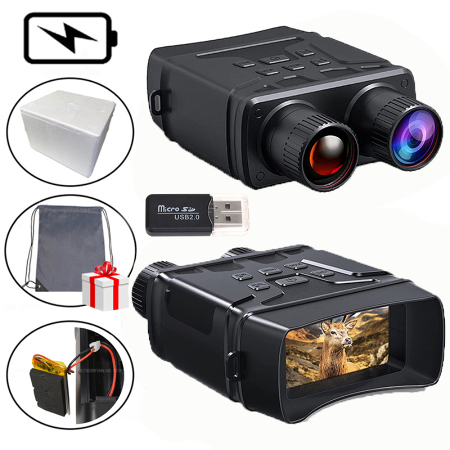 Ống Nhòm Hồng Ngoại  Corisu R6 - Quan Sát Ban Đêm, Màn Hình Full HD Zoom 5X Kỹ Thuật Số, Có Thẻ Nhớ Lưu Trữ Ảnh | BigBuy360 - bigbuy360.vn