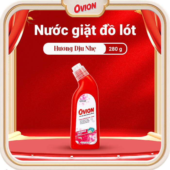 Nước giặt đồ lót đặc biệt OVION hương angel - 280g