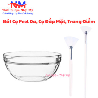 Bát Cọ Quét Peel Da I Cọ Đắp Mặt Nạ, Trang Điểm Hình Cánh Quạt, Cán Dài Chổi Mask Hàn Quốc