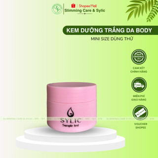  Kem Trắng Da Body Sylic Whitening Body Lotion Slimming Care 30g - Slimming Care & Sylic