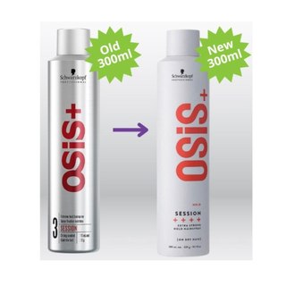 Keo giữ nếp tóc cứng SCHWARZKOPF Osis+ Strong Hold Hairspray 300ml) - Keo sịt tóc