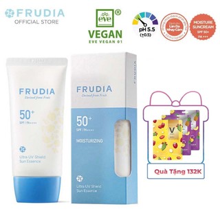 [Tặng 132K] Kem Chống Nắng Dạng Tinh Chất Ngăn Ngừa Tia UV Frudia Ultra UV Shield Sun Essence 50+ SPF/PA++++ 50g