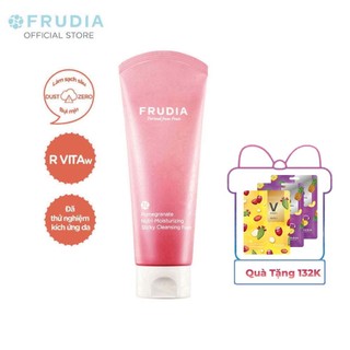 [Tặng 132k] Sữa Rửa Mặt Dưỡng Ẩm Chống Lão Hóa Lựu Frudia Pomegranate Nutri-Moisturizing Sticky Cleansing Foam 145ml