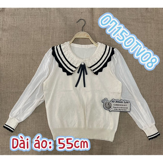 ÁO LEN PHỐI TAY VOAN