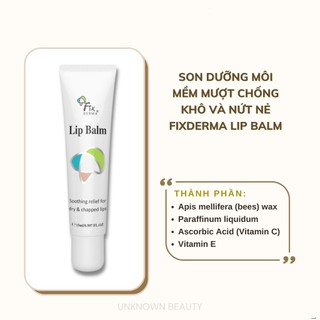 Son dưỡng môi Fixderma Lip balm 15ml