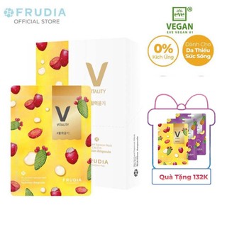 [Tặng 132k] 10 Miếng Mặt Nạ Giúp Nuôi Dưỡng Da Từ Xương Rồng Frudia My Orchard Squeeze Mask Cactus 20mlx10pcs