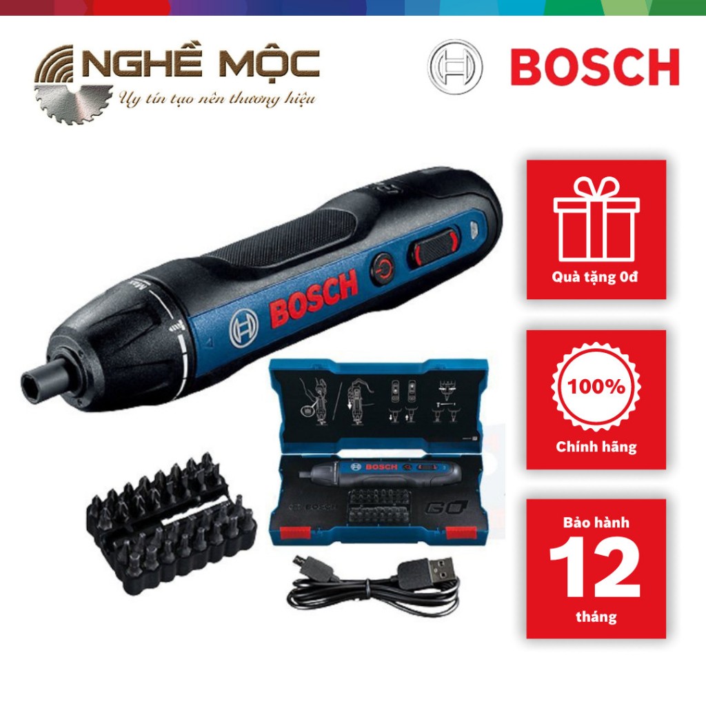 Bộ vặn vít Bosch Go Gen2