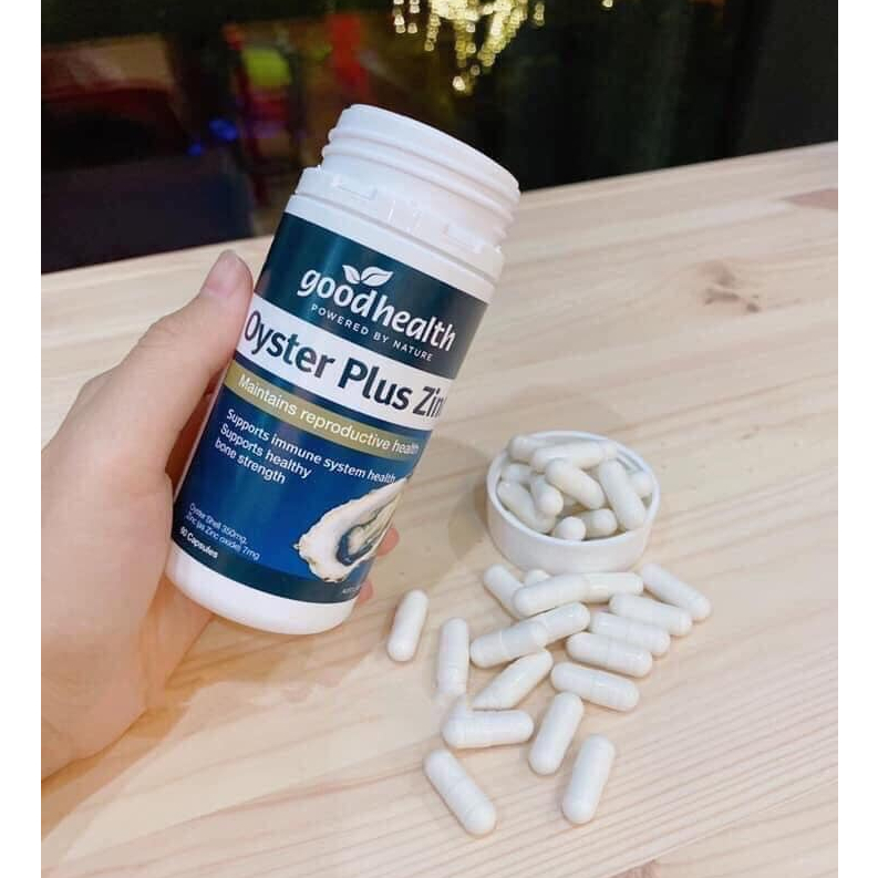 Hàu Oyster Plus Good Health - Hộp 60viên Tăng Cường Sinh Lý Phái Mạnh