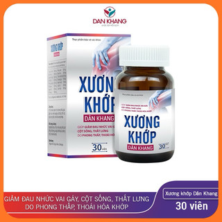 [Mẫu mới] Người đau mỏi lưng, đau mỏi vai gáy, tê bì chân tay, viêm đau dây thần kinh tọa XƯƠNG KHỚP DÂN KHANG
